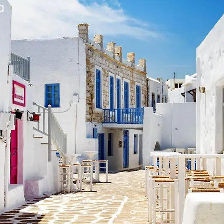 Villa Premium Naxos Family With Private Balcony Modern Furnishing *