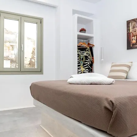 Premium Naxos Family With Private Balcony Modern Furnishing Villa *