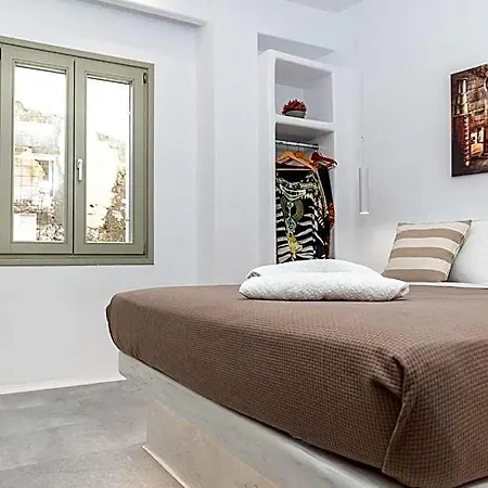 Premium Naxos Family With Private Balcony Modern Furnishing Villa